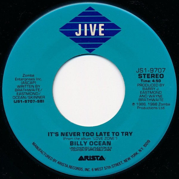 Billy Ocean : The Colour Of Love (7", Spe)