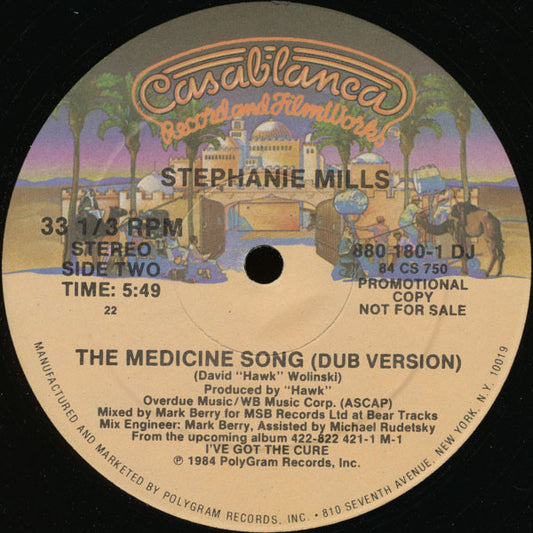 Stephanie Mills : The Medicine Song (12", Promo)