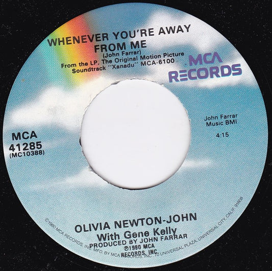 Olivia Newton-John / Electric Light Orchestra : Xanadu (7", Single, Glo)