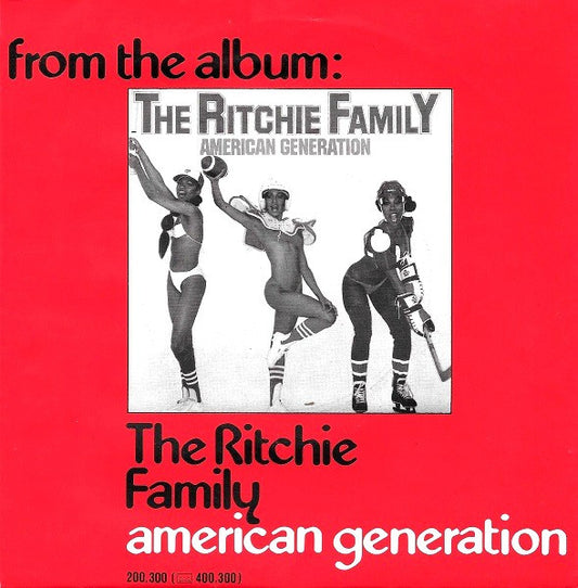 The Ritchie Family : I Feel Disco Good (7", Single)