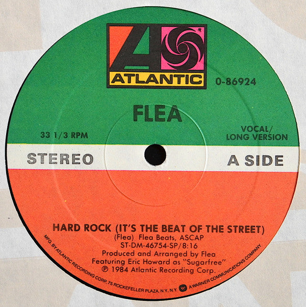 Flea (2) : Hard Rock (It's The Beat Of The Street) (12")