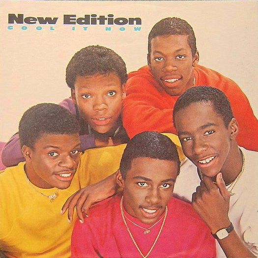 New Edition : Cool It Now (7", Single, Glo)