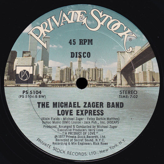 The Michael Zager Band : Let's All Chant / Love Express (12")