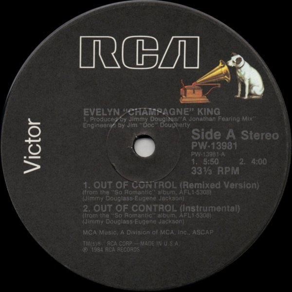 Evelyn "Champagne" King* : Out Of Control (12")