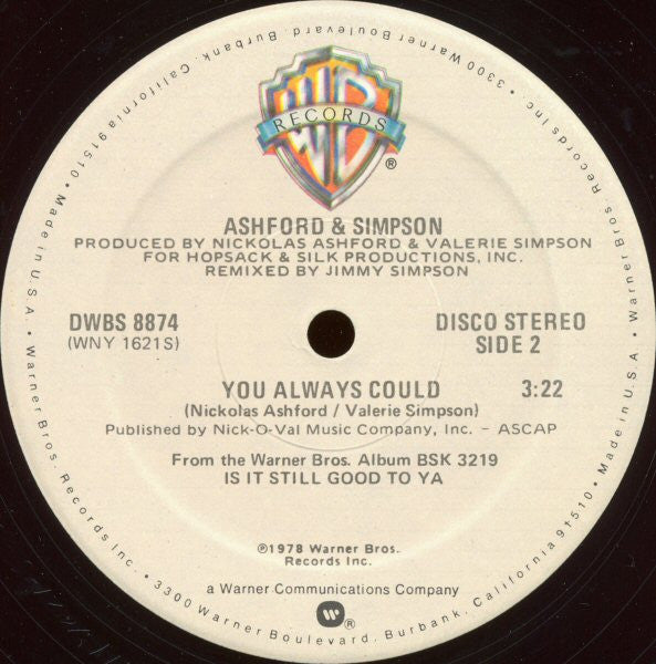 Ashford & Simpson : Found A Cure (12", Mon)