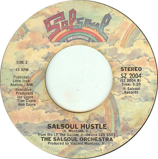 The Salsoul Orchestra : Tangerine / Salsoul Hustle (7", Single, Styrene)