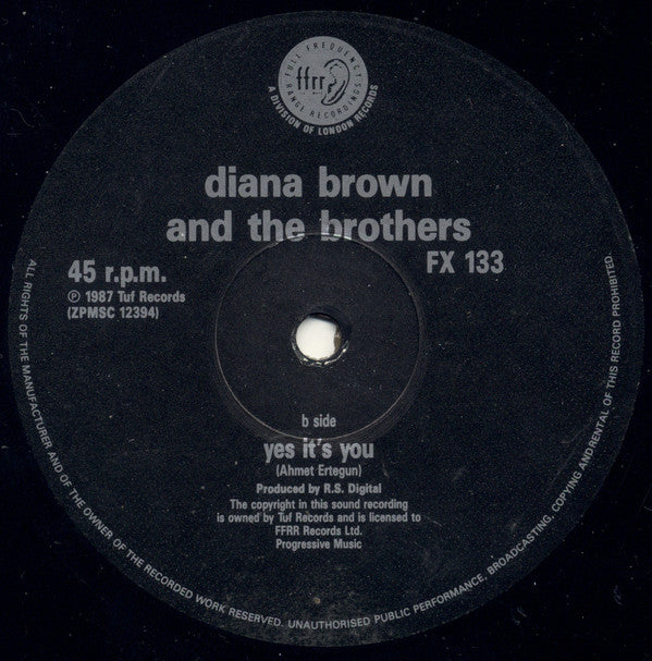 Diana Brown & Barrie K Sharpe : The Masterplan (12")