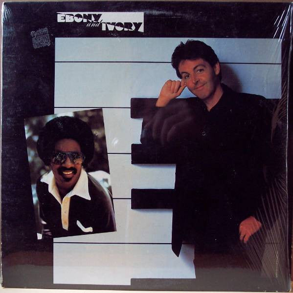 Paul McCartney : Ebony And Ivory (12")