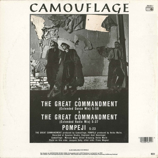 Camouflage : The Great Commandment (12", Maxi)