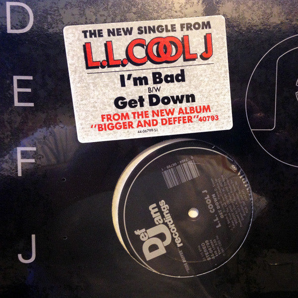 LL Cool J : I'm Bad / Get Down (12", Single)