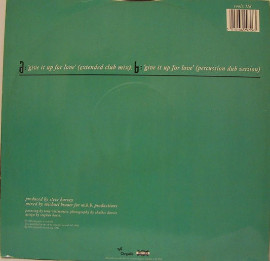 Steven Dante : Give It Up For Love (12")