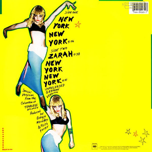 Nina Hagen : New York New York (12", Pit)