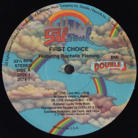 First Choice Featuring Rochelle Fleming : Dr. Love (Clivilles & Cole Mixes) (2x12")