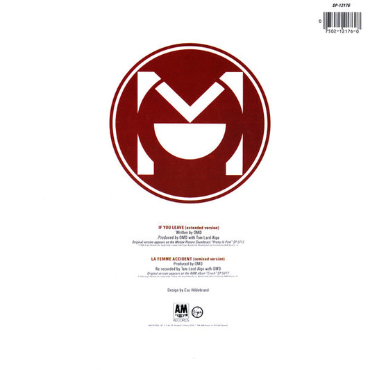 Orchestral Manoeuvres In The Dark : If You Leave (Extended Version) (12", Single, R)