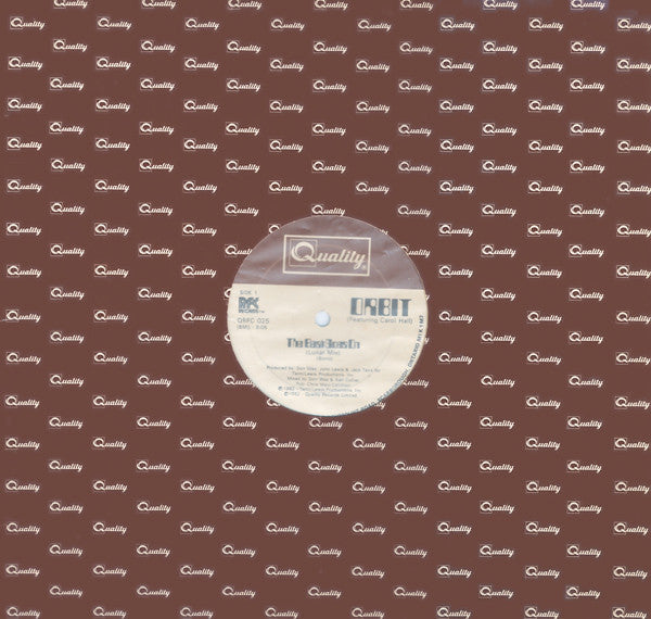 Orbit (3) Featuring Carol Hall : The Beat Goes On (12")