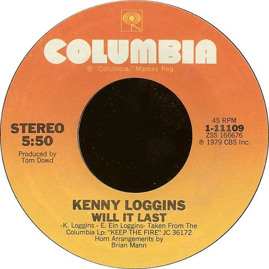 Kenny Loggins : This Is It (7", Single)