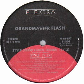 Grandmaster Flash : Style (Peter Gunn Theme) (12")