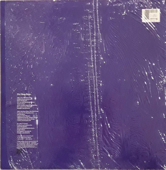 Pet Shop Boys : It’s A Sin (4 Special Mixes Of) (12", Spe)