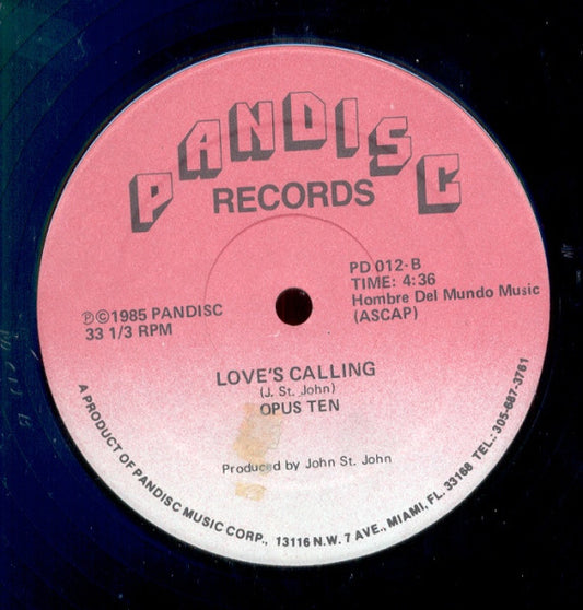 Opus Ten* : Love's Calling (12")