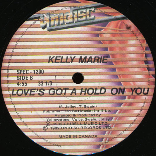 Kelly Marie : Feels Like I'm In Love / Love's Got A Hold On You (12")
