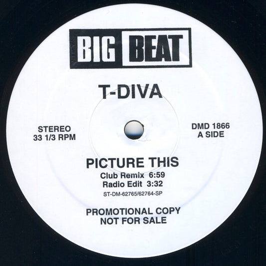 T-Diva* : Picture This (12", Promo)