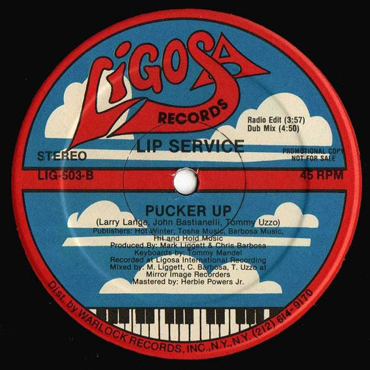 Lip Service : Pucker Up (12", Promo)