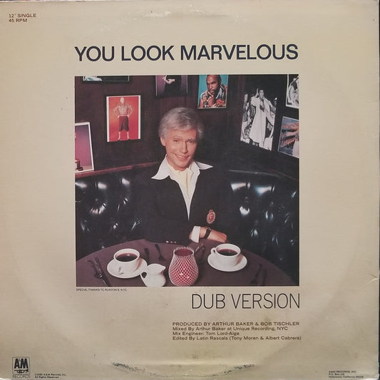 Billy Crystal : You Look Marvelous (12", Single, Promo)