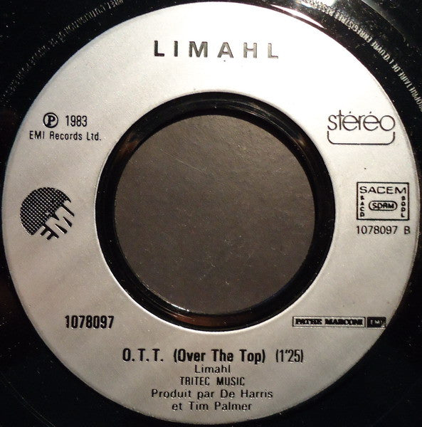 Limahl : Only For Love (7", Single)