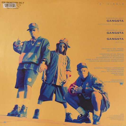Bell Biv Devoe : Gangsta (12", Single)