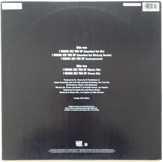 Color Me Badd : I Wanna Sex You Up (12", Maxi)