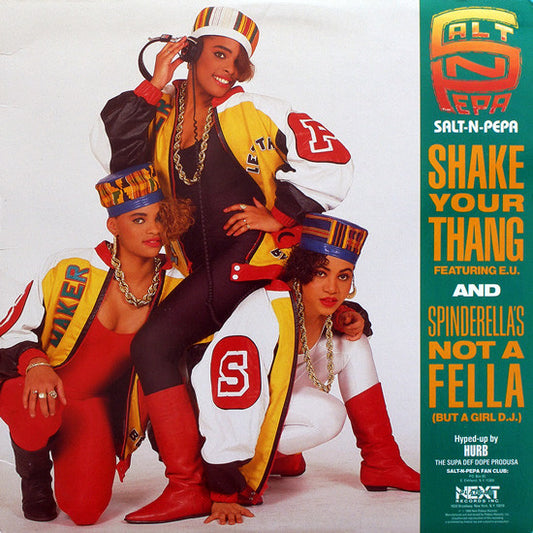 Salt-N-Pepa* : Shake Your Thang / Spinderella's Not A Fella (But A Girl DJ) (12", Promo)