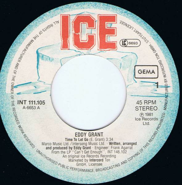Eddy Grant : Time To Let Go (7", Single)