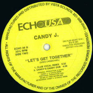 Candy J.* : Let's Get Together (12")