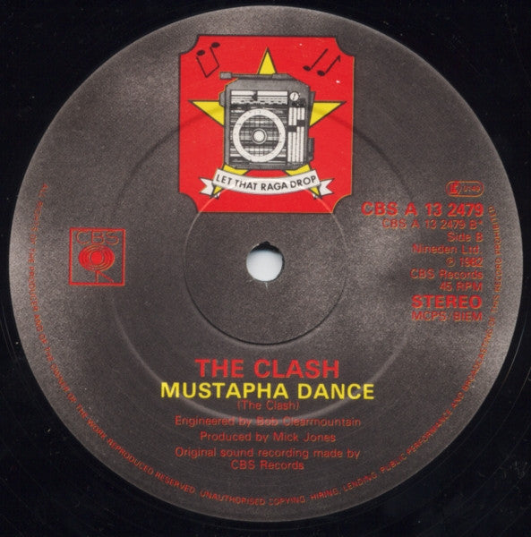 The Clash : Rock The Casbah (12", Single)