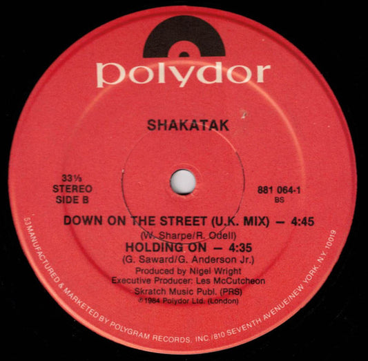 Shakatak : Down On The Street (12", Hau)