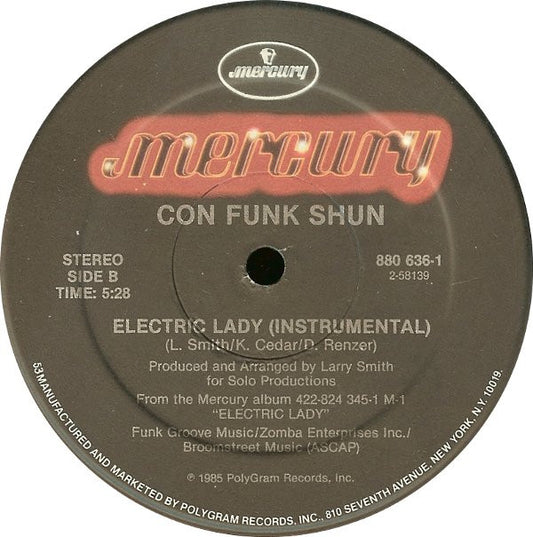 Con Funk Shun : Electric Lady (12", Ste)