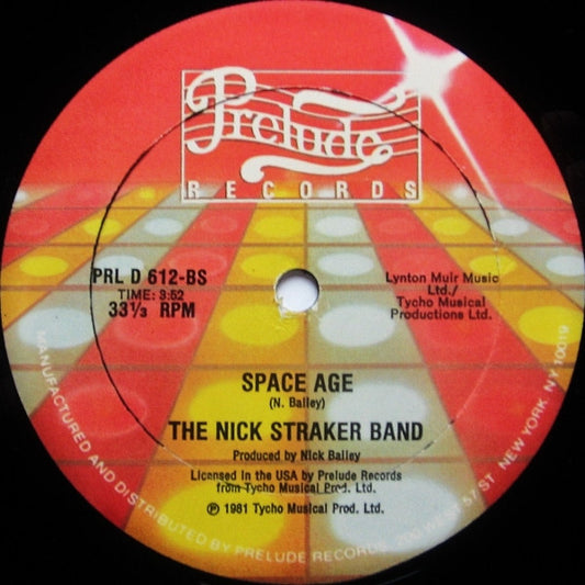 Nick Straker Band : A Little Bit Of Jazz (12")