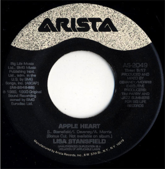 Lisa Stansfield : This Is The Right Time (7", Single)