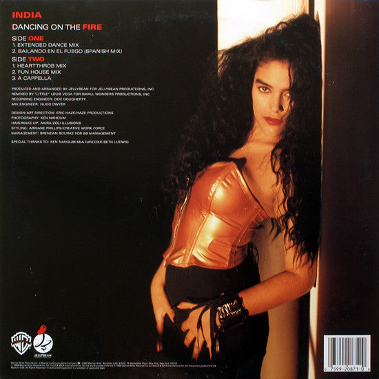 India : Dancing On The Fire (12", Maxi, Spe)
