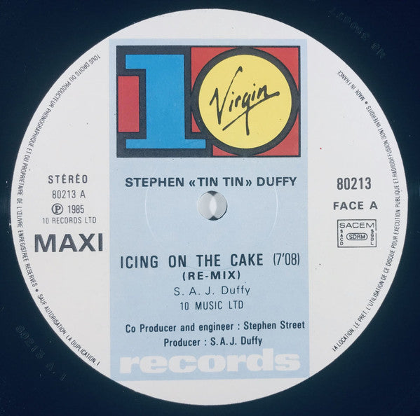 Stephen Duffy : Icing On The Cake (12")