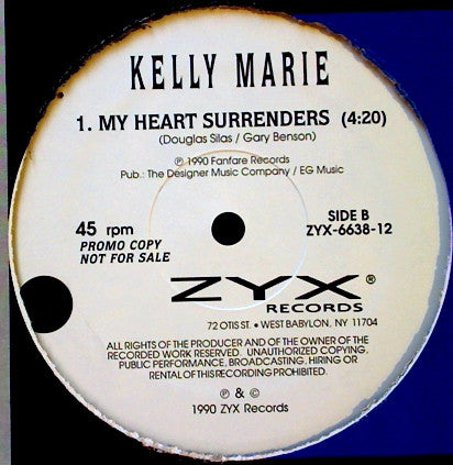 Kelly Marie : Feels Like I'm In Love (12", Promo)