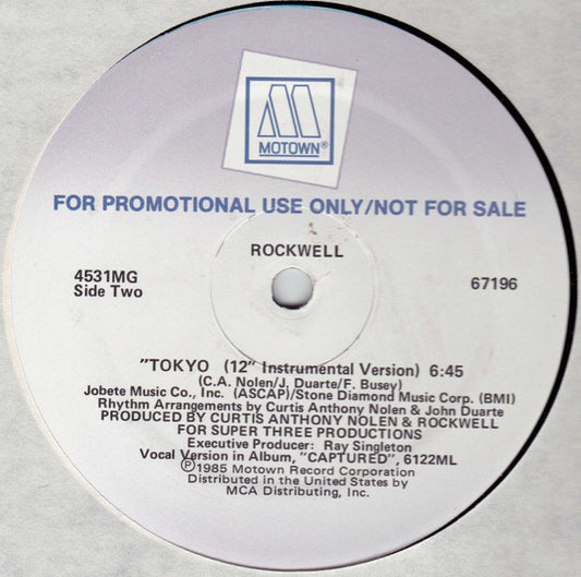 Rockwell : Peeping Tom (12", Promo)