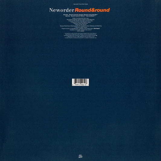 Neworder* : Round&round (12", Maxi, SRC)