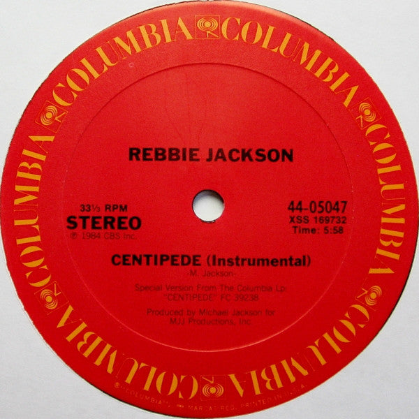 Rebbie Jackson : Centipede (12", Single)