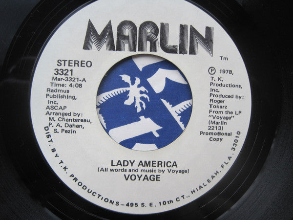 Voyage : Lady America (7", Promo)