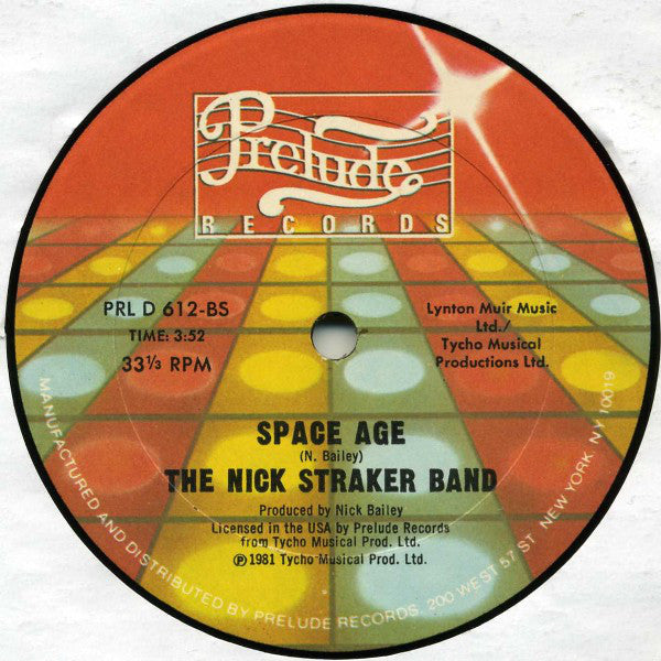 The Nick Straker Band* : A Little Bit Of Jazz (12")
