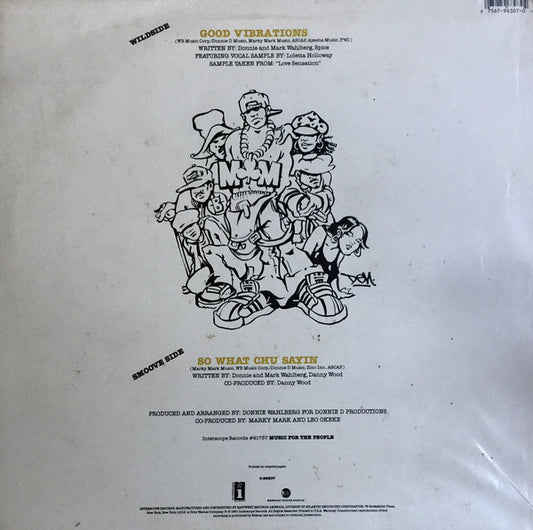 Marky Mark And The Funky Bunch Featuring Loleatta Holloway : Good Vibrations (12")