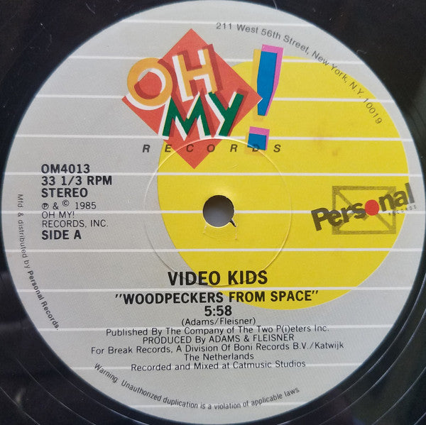 Video Kids : Woodpeckers From Space (12")