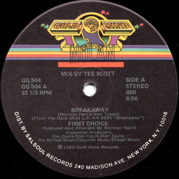 First Choice : Breakaway (12")