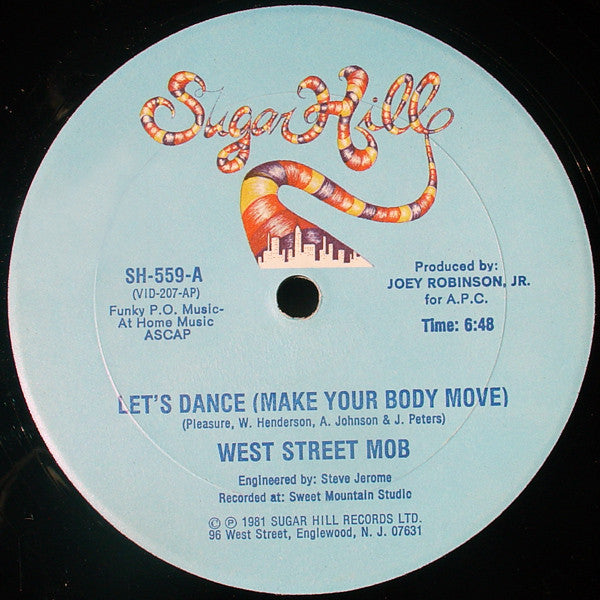 West Street Mob : Let's Dance (Make Your Body Move) (12", AP )
